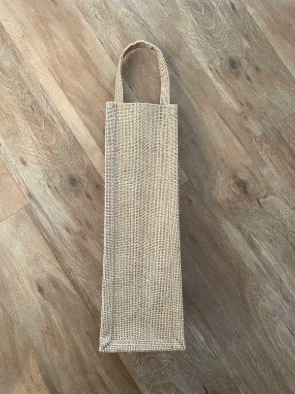 Flaschentüte aus Jute – Bild 3